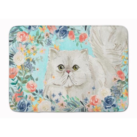 Carolines Treasures Persian Spring Flowers Machine Washable Memory Foam Mat CK3394RUG